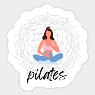 Pilates is my joy, Keep Calm & Pilates T-shirt Coffee Mug Apparel Hoodie Sticker Gift Sticker